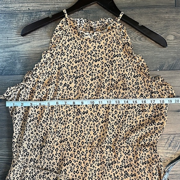 Who What Wear Cheetah Print Sleeveless Dress - Picture 11 of 12